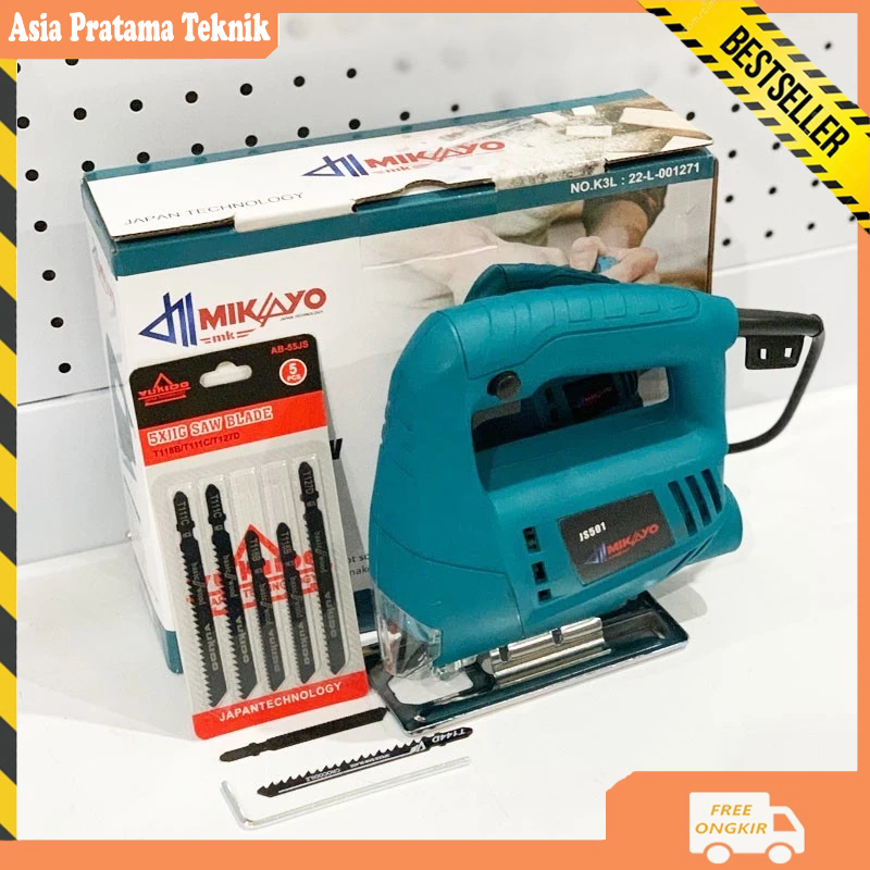 MESIN GERGAJI KAYU JIG SAW MACHINE / MIKAYO MESIN JIG SAW