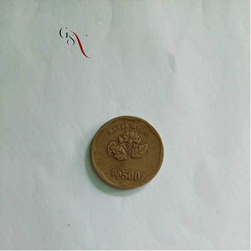 koin 500 melati tahun 1992
