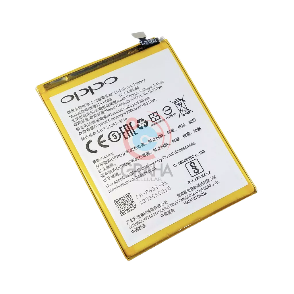 BATRE REALME 3  BLP-693 BATTERY BATERAI ORI