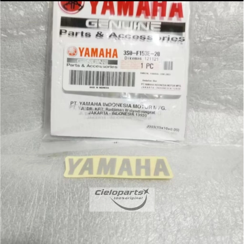 Sticker Stiker Yamaha Tutup Lampu Stop Mio Fino Soul Xeon Mio J 3S0-F153E-20