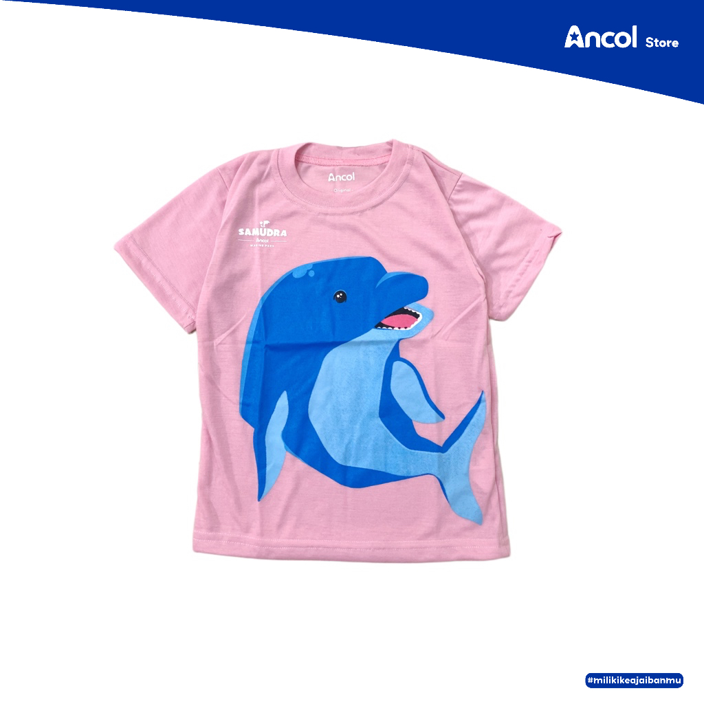 Ancol Baju Kaos Anak ODS Dolphin | Official Merchandise