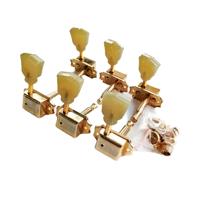 Guitar Dryer Kluson Lespaul Set Gold