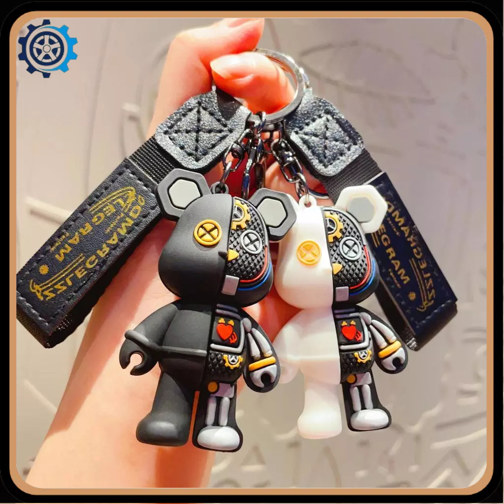 Gantungan Kunci Kartun Astronot  Dekorasi Keychain Gantungan Tas Untuk Tas Sekolah/Handphone/Hadiah
