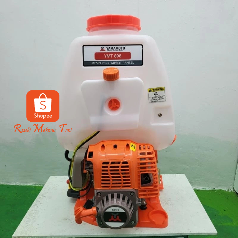 Yamamoto Mesin Sprayer Gendong Tangki 20 Liter Tipe 898 Mesin 4 Tak Atau Yamamoto Knapsack 20 Liter 