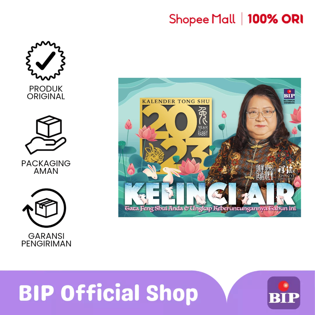 

BIP - Kalender Tong Shu 2023: Kelinci Air