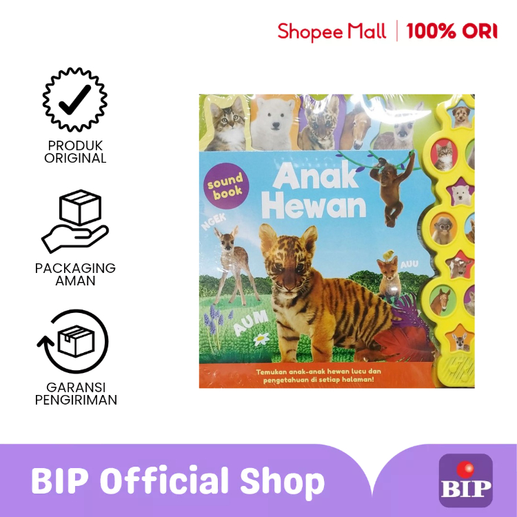 BIP - Big Sound Book: Anak Hewan