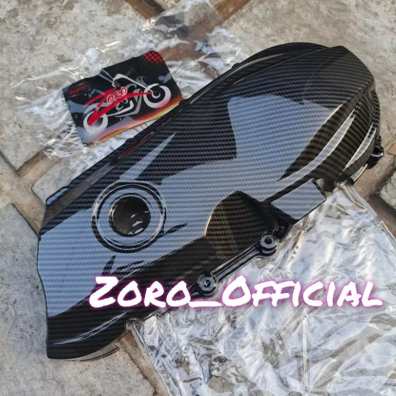 Cover Tutup Cvt Carbon Beat Lama Karbu Beat Fi 2008-2015 Carbon Karbon ZORO