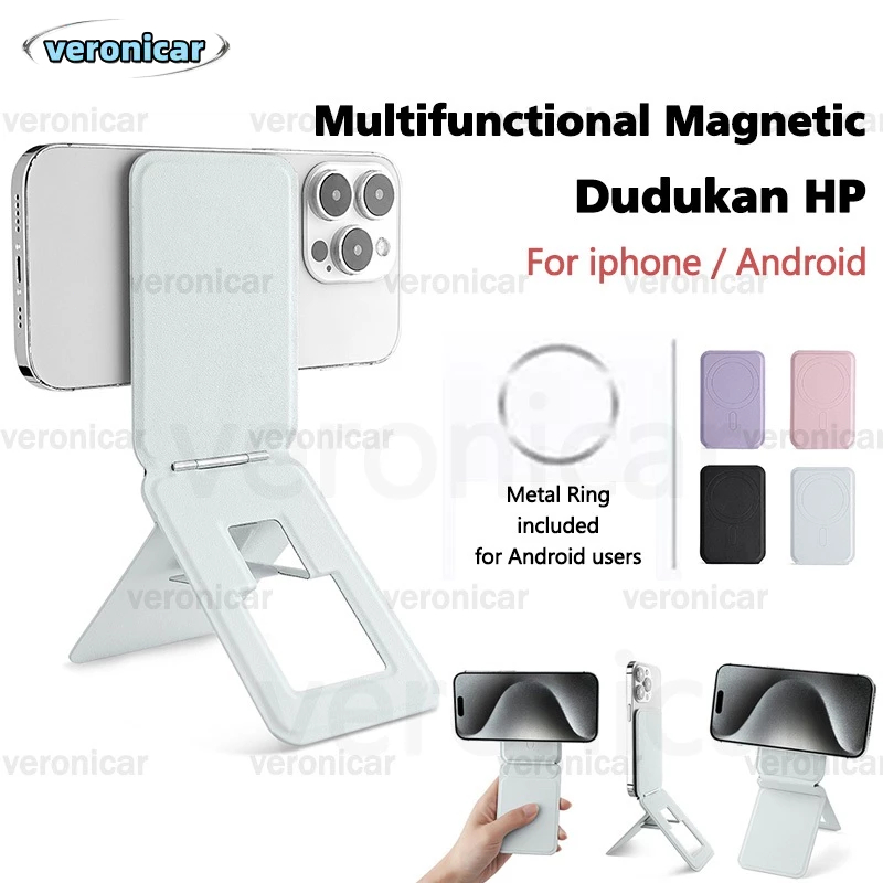 Magsafe Slim Tripod Stand HP/Content Creator Tool Multifungsi / Dudukan HP Magnetik Praktis Bisa Dil