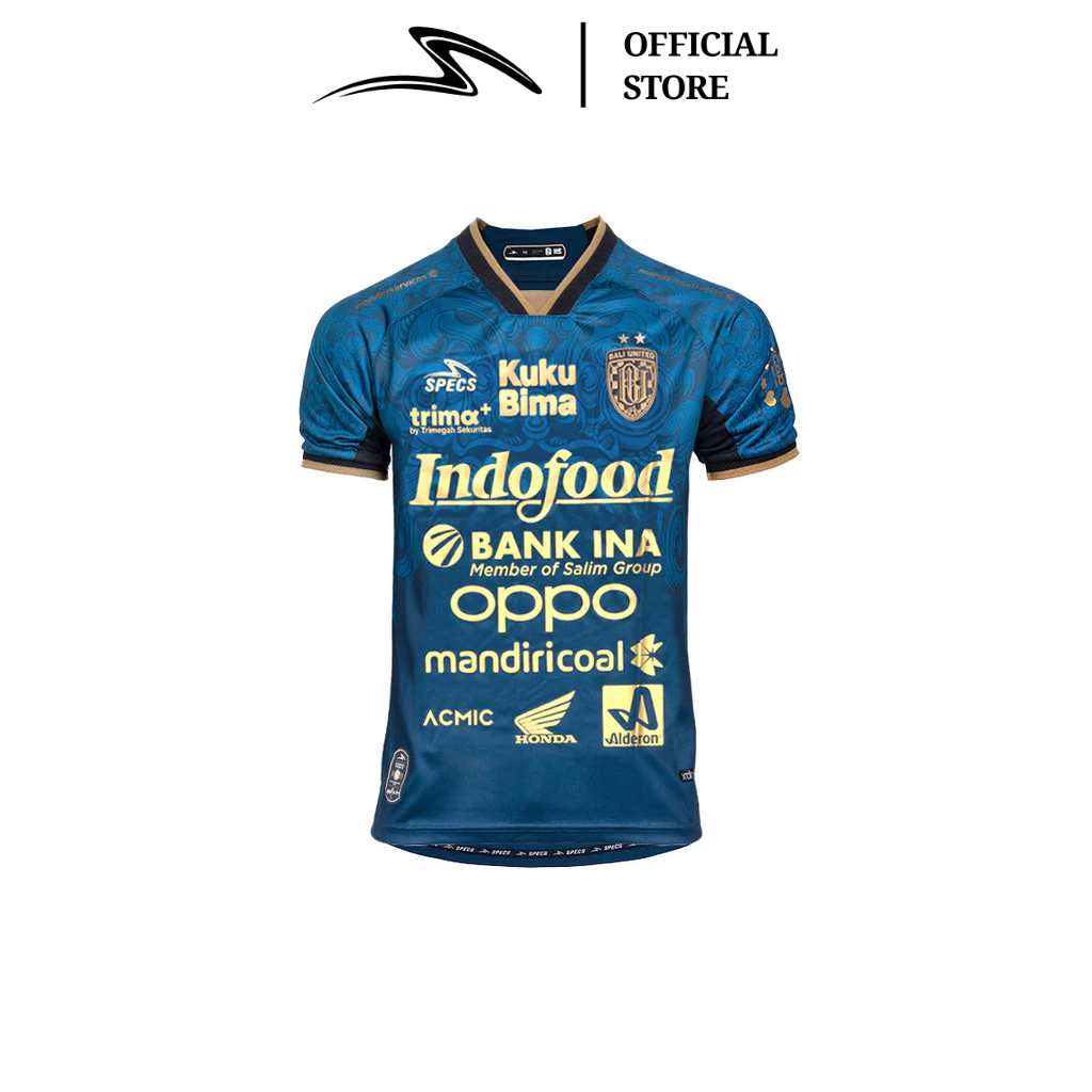 SPECS BALI UNITED FC GK AWAY SS JERSEY 24 NAVY SPE2010136