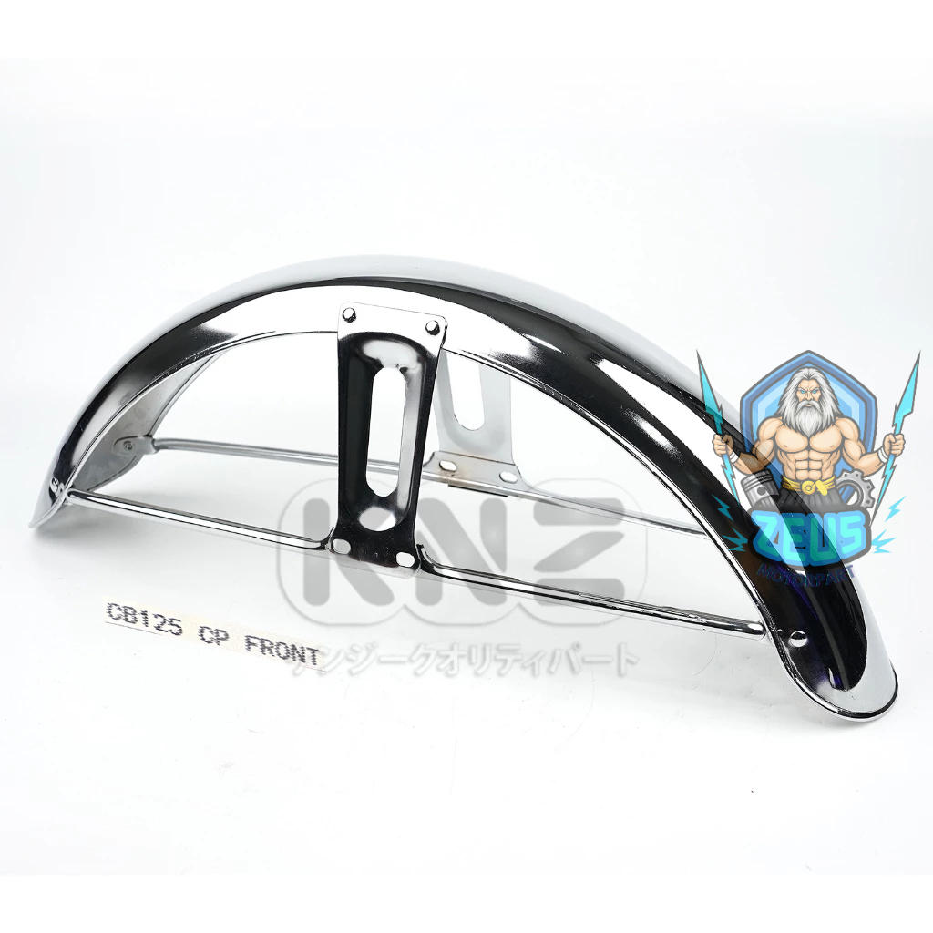 SPAKBOR DEPAN  CB 125 CHROME SEPAKBOR SLEBOR SELEBOR KNZ (ZEUS)