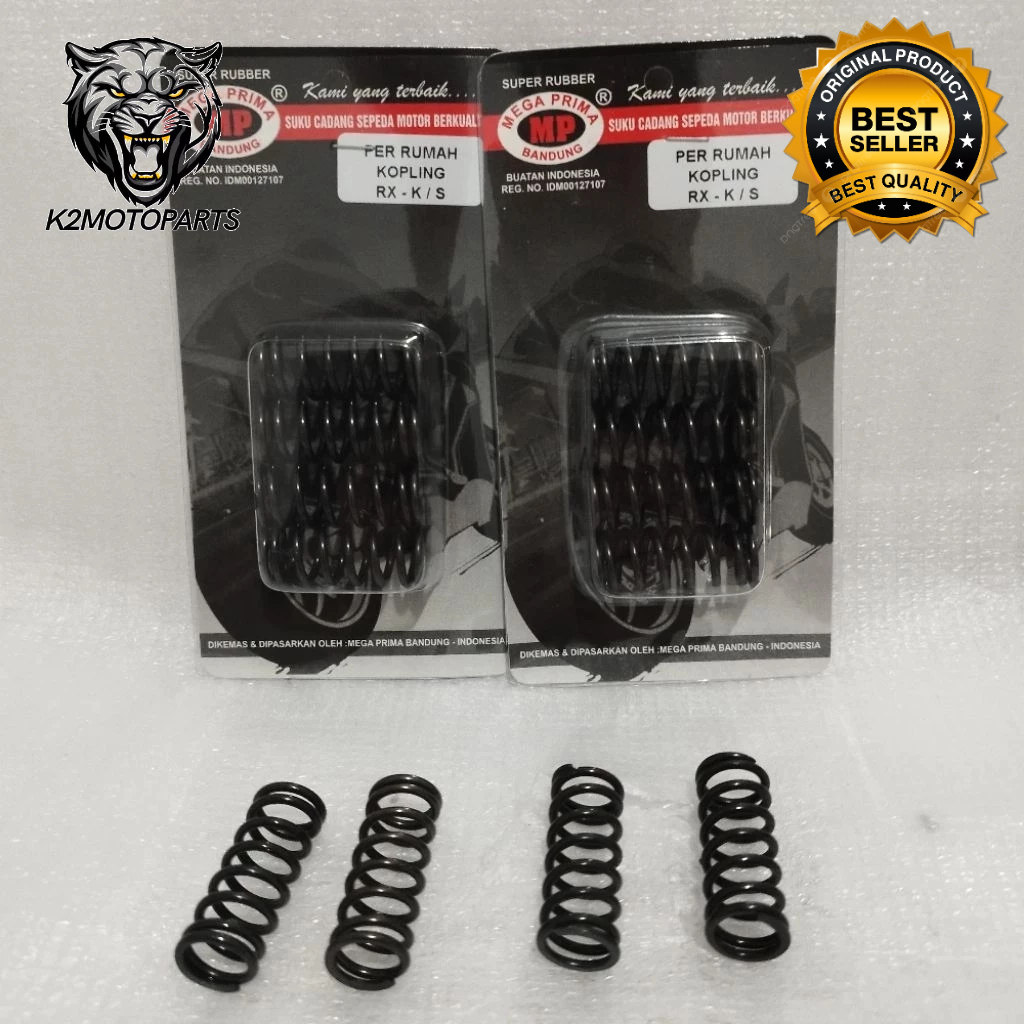 Per Rumah Kopling Yamaha RXK RX King RXS RX Spesial (4 pcs) Original MP / Per Kopling