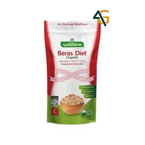 

Beras Diet Organik Premium 1Kg / Wellfarm Beras Diet Organik 1pcs