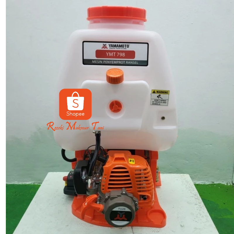 Yamamoto Mesin Sprayer Gendong Tangki 20 Liter Tipe 798 Mesin 2 Tak Atau Yamamoto Knapsack 20 Liter 