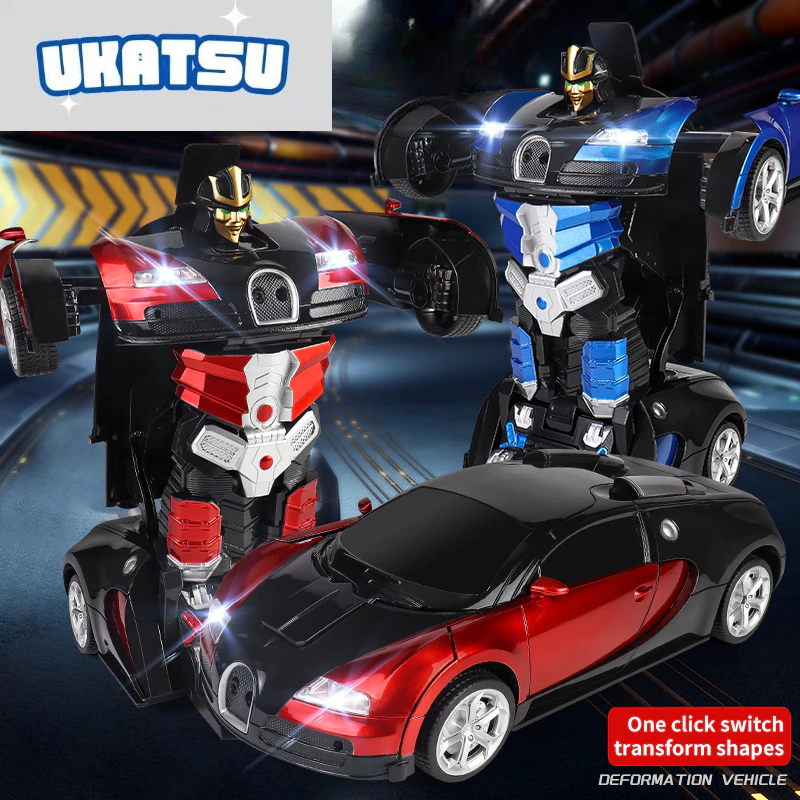 Mobil Robot Remote Control Ukuran Besar 2.4GHZ Dengan Lampu | Mobil Robot Remote Control Jumbo