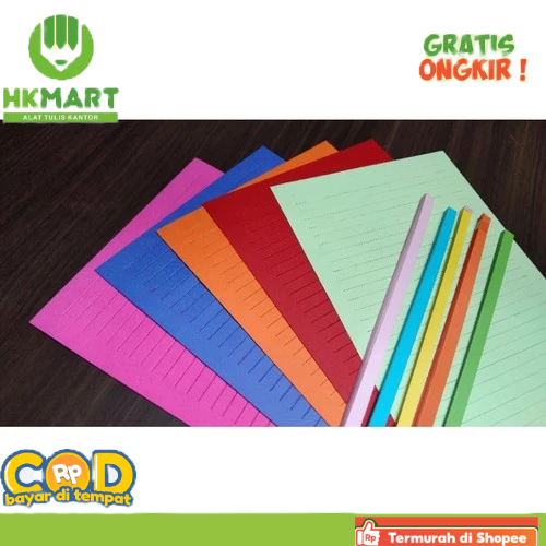 

(ISI 5)TERMURAH KERTAS ANYAMAN SET ISI 5PCS MENGANYAM KERTAS P5