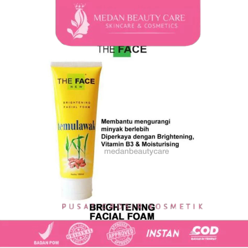 The Face Temulawak Facial Foam 100ml