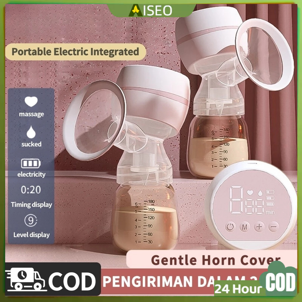 CODPompa ASI Elektrik Tanpa Kabel ,Pompa ASI Tanpa Rasa Sakit Portabel Otomatis,Pumping asi Layar