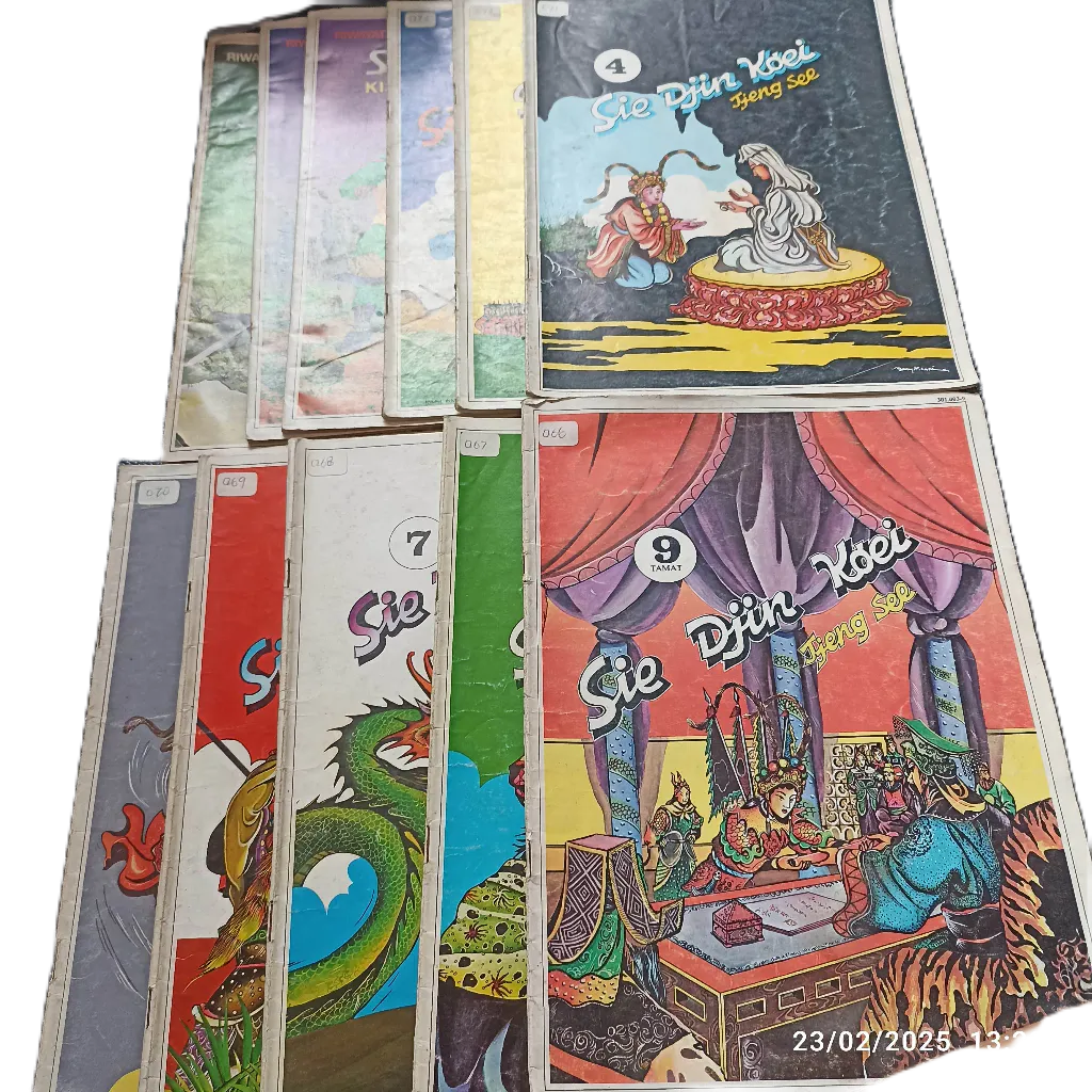 komik cerita silat mandarin riwayat kuan kong sam kok kisah tiga negara sie djin koei
