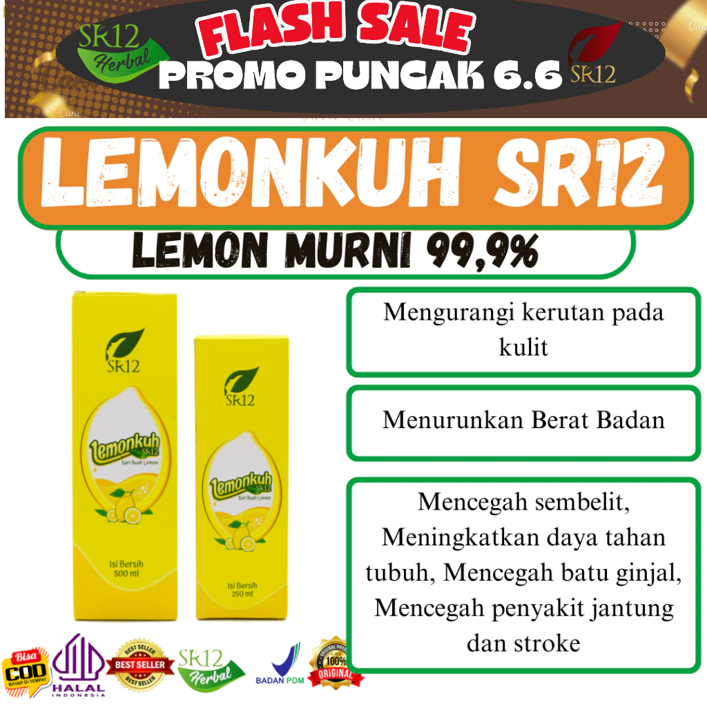 

Lemonkuh SR12 / Sari Lemon murni / Sari Buah Lemon 99,96%