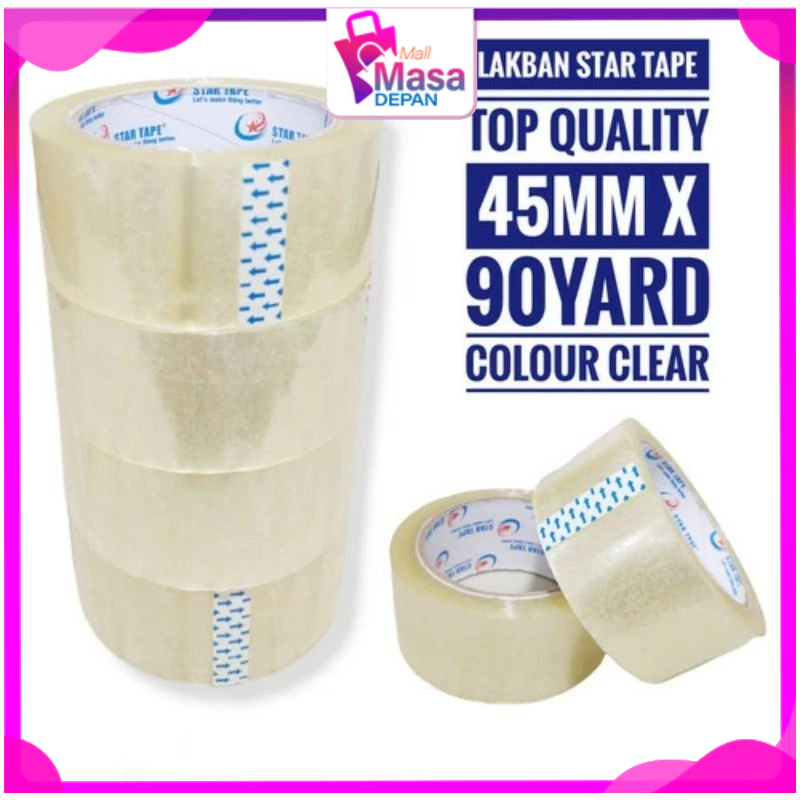 

MMD Lakban Bening 45MM Merk ABC TAPE Lakban Coklat Murah