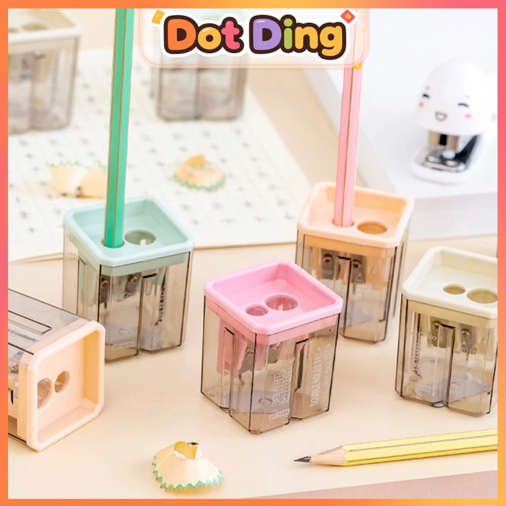 

[DOTDING] Pensil Portable 2in1 Retro - Desain Mini Anti Slip & Cocok untuk Tas Pensil Anak/Travelling H725