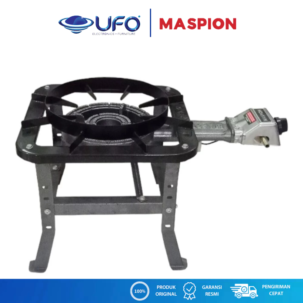 Maspion MKG2133RD Kompor Gas Komersil 1 Tungku | MKG-2133 RD
