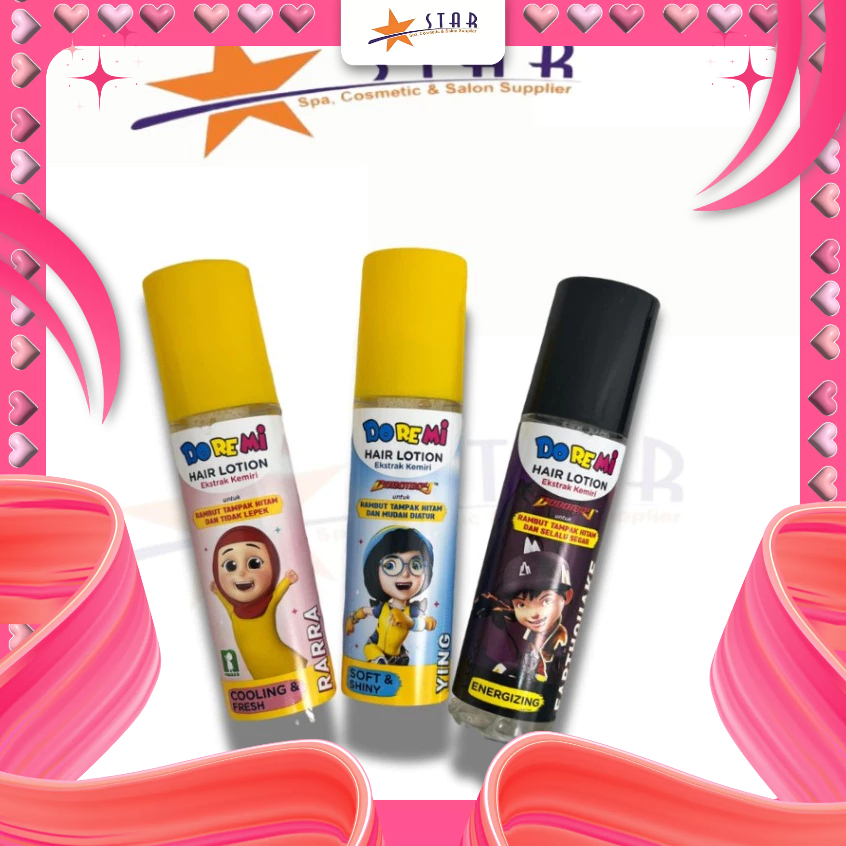 * STAR * Doremi Hair Lotion 100ml |VITAMIN RAMBUT