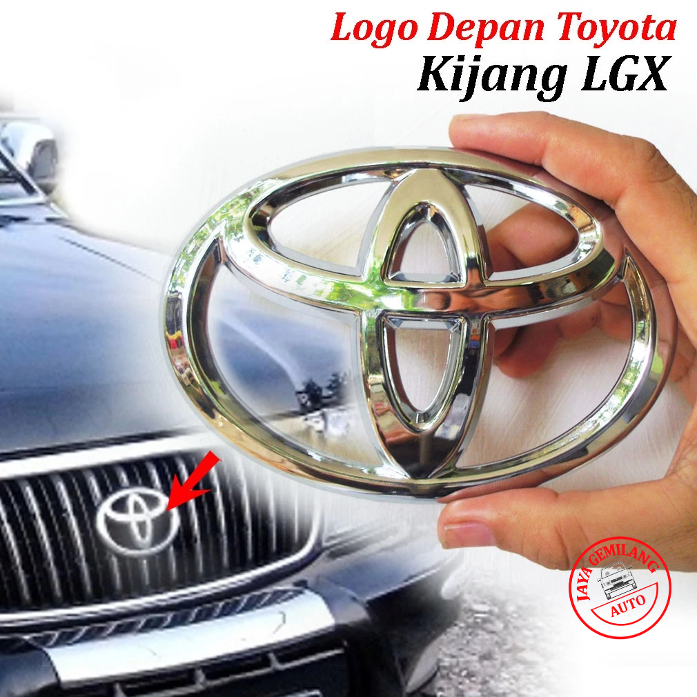 Logo Grill Depan Toyota Kijang Kapsul LGX