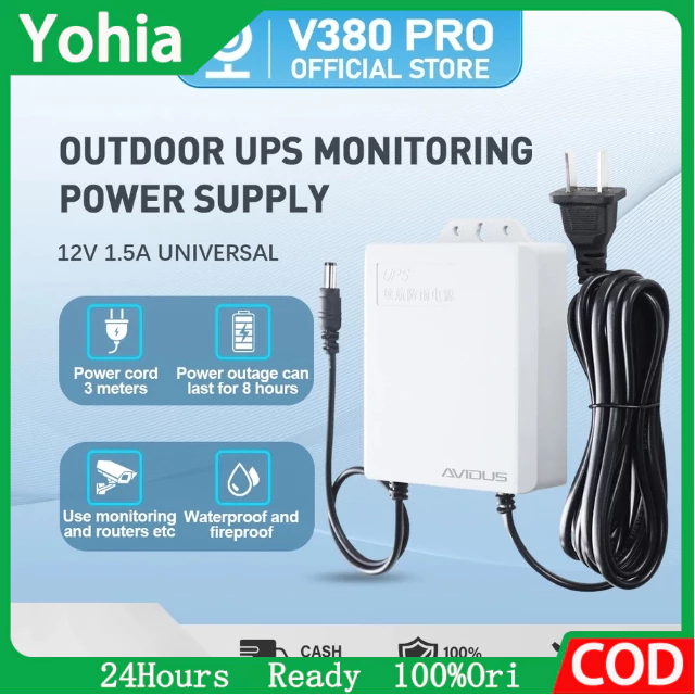 3600mah/5400AH Ups Mini Dc 12v Back Up Daya Listrik Router Wifi /Modem Waterproof/Kabel Daya Khusus 