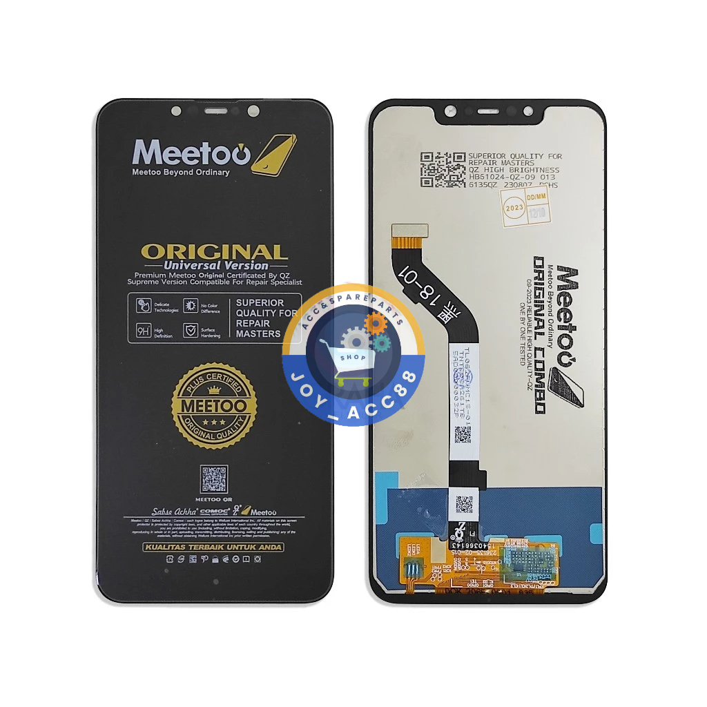 LCD  XIAOMI POCOPHONE F1 ORI MEETOO FULLSET