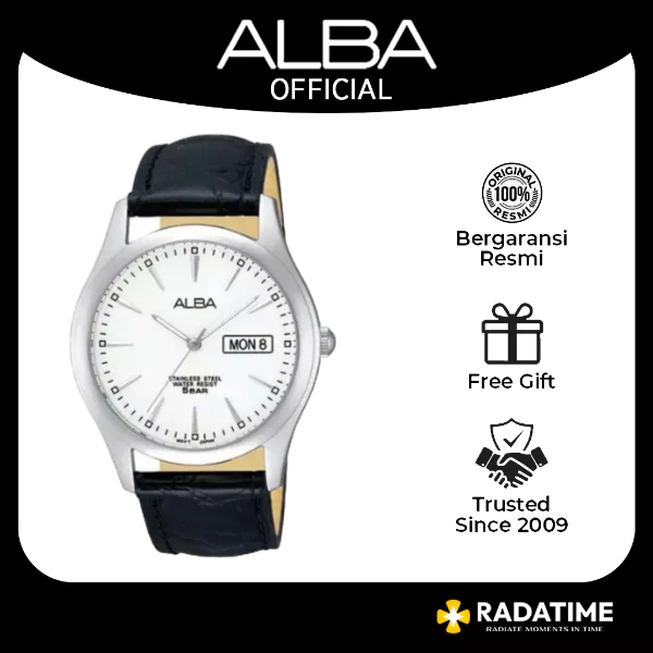 Jam Tangan Pria Alba Original Garansi AXND63 X1