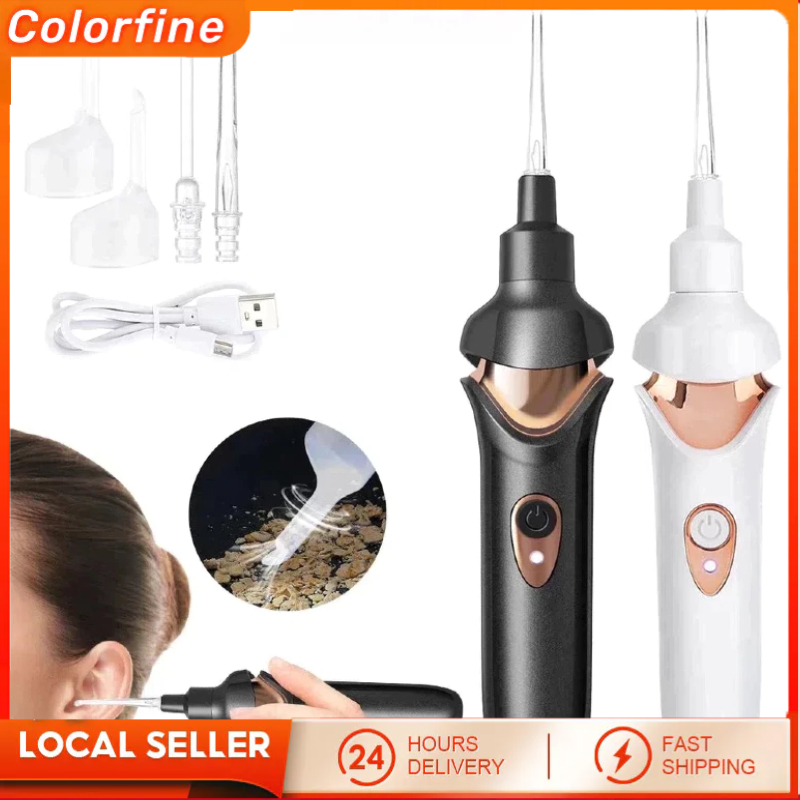 Alat Pembersih Telinga Sedot Elektrik Bayi Isi Ulang Korek Kuping Led Anak-anak Alat Sedot Kotoran T