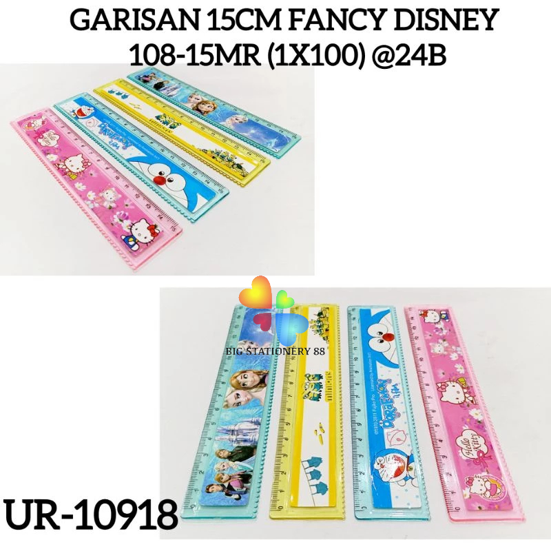 

Penggaris Fancy 15cm karakter