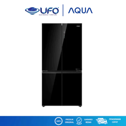 AQUA Kulkas 4 Pintu Multidoor 658 L AQRCTD746RAG(BK)