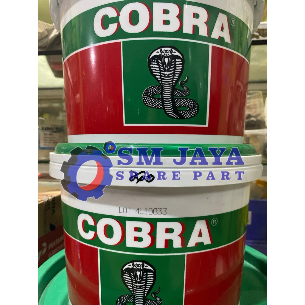 GREASE GEMUK STEMPET COBRA HIJAU 5KG