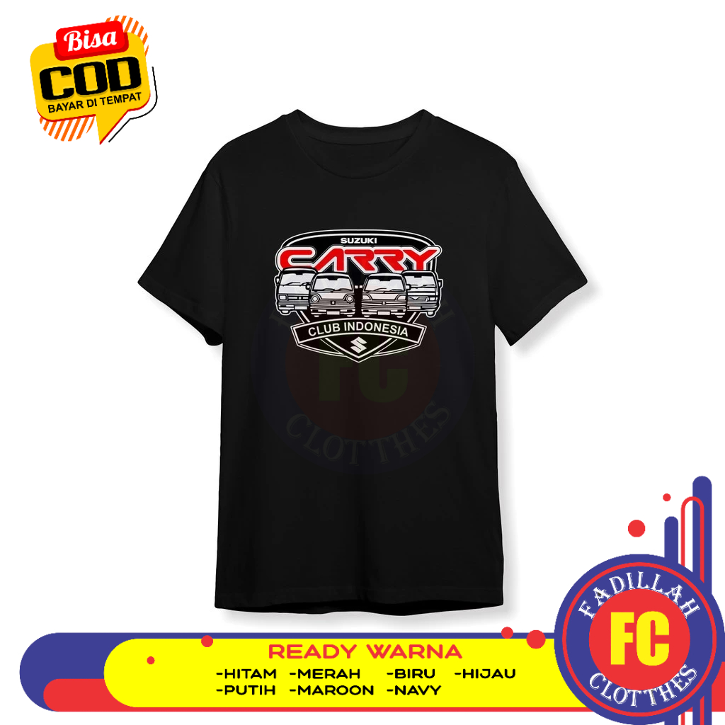 Baju Kaos Mobil Suzuki Carry Club Indonesia Baju Otomotif