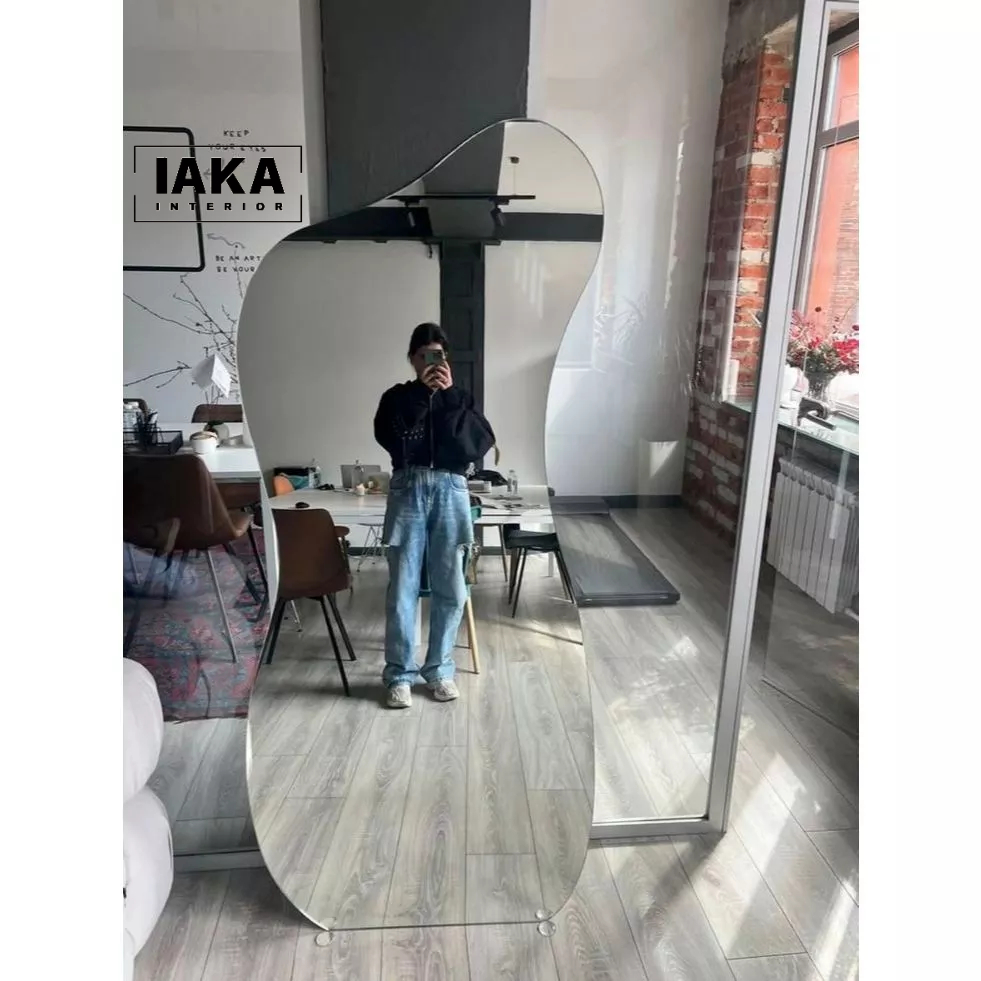 STANDING MIRROR AESTHETIC/CERMIN FULL BODY/CERMIN STANDING/CERMIN AESTEHTIC STANDING FULL BODY LED