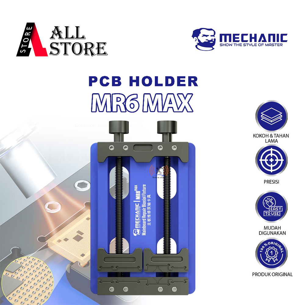MECHANIC MR6 MAX PCB HOLDER DOUBLE BEARING ORIGINAL - PCB HOLDER MECHANIC MR6 MAX ORIGINAL PENJEPIT 