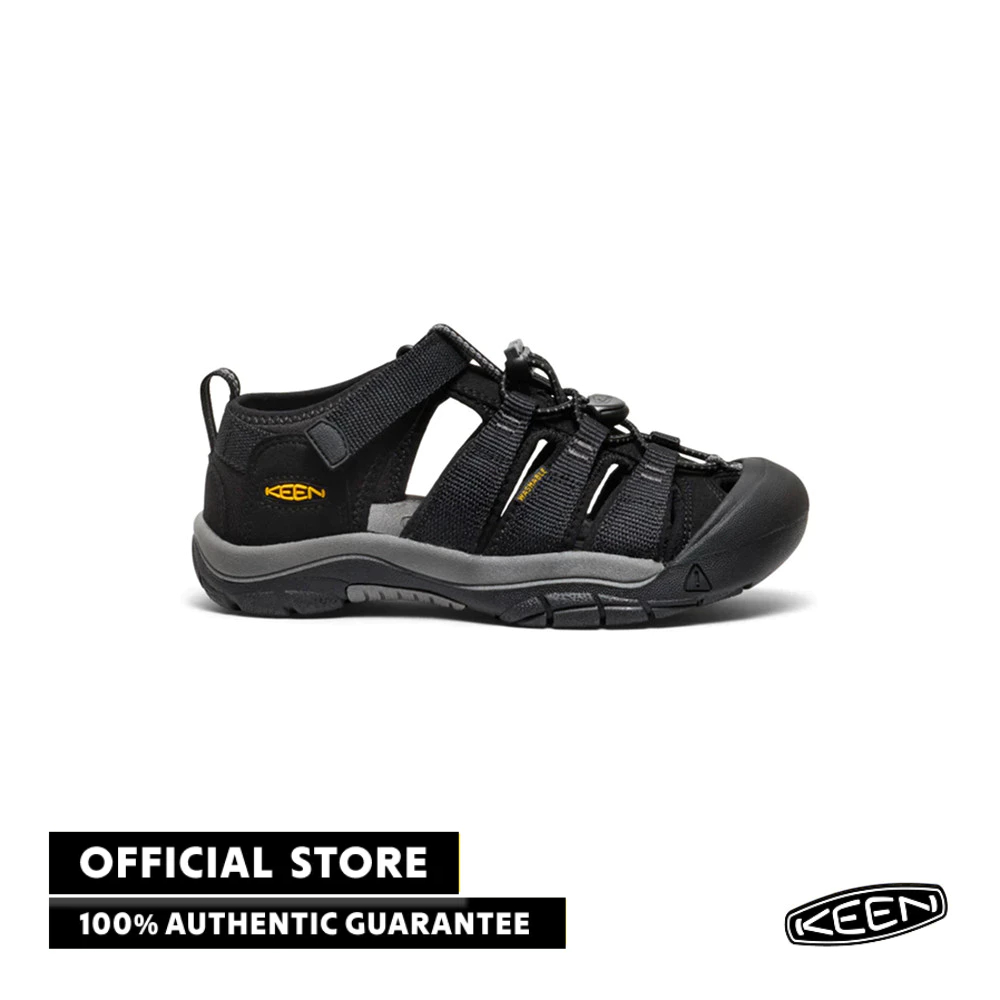 Sandal Anak KEEN Newport H2 Youth Black/KEEN Yellow