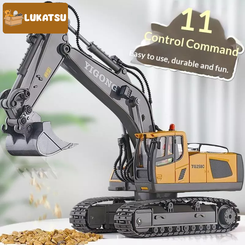 Excavator Remot Control Beko Mainan Anak Mainan Excavator Remote Control YIGONG