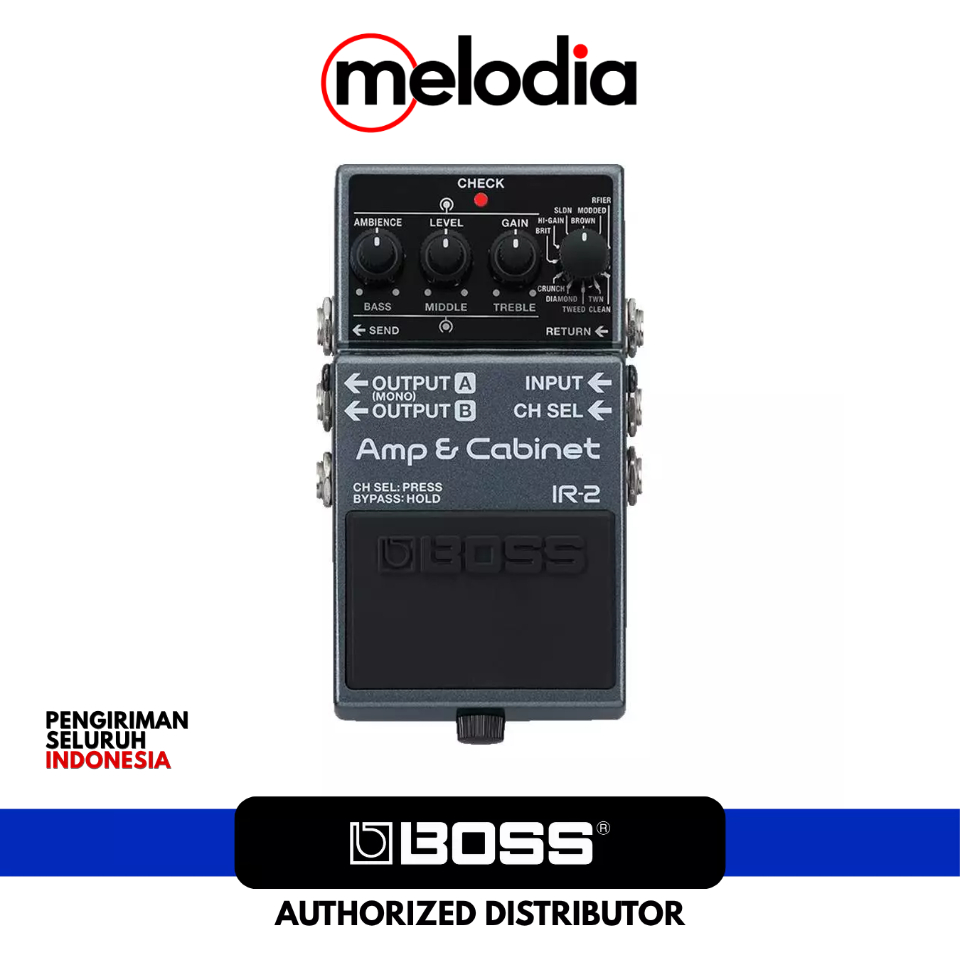 Boss IR-2 Amp and Cabinet Simulator Pedal