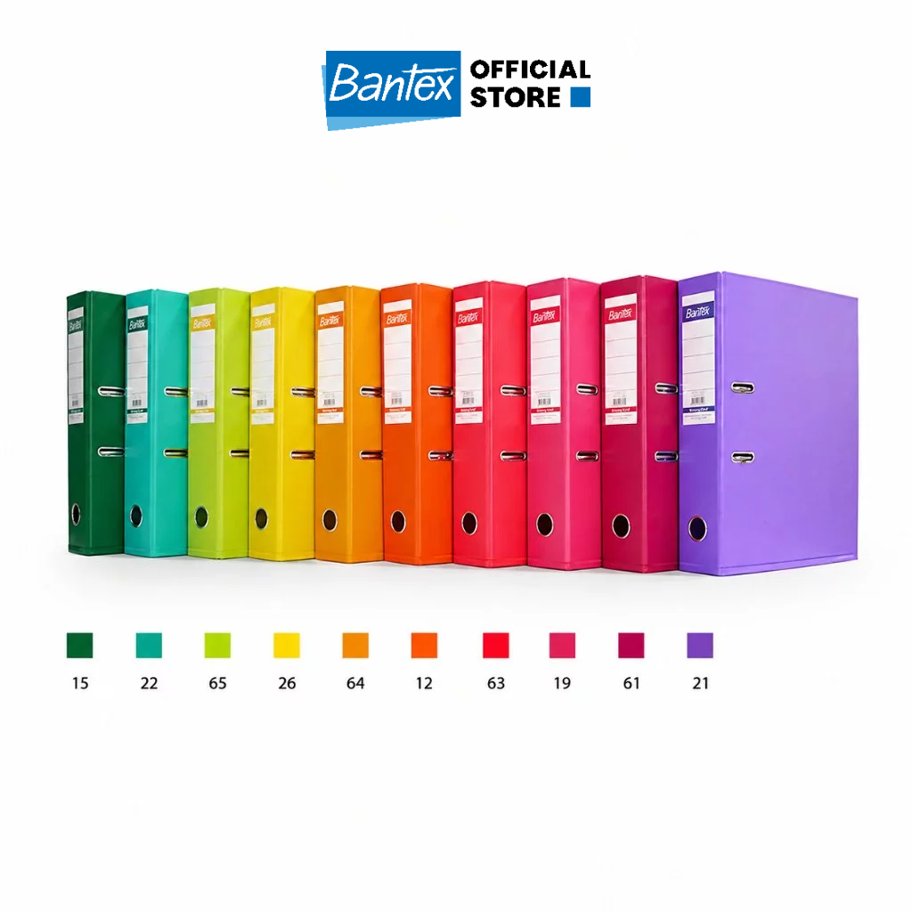 Bantex PP Lever Arch File / Ordner / Folio F4 7cm - 1465