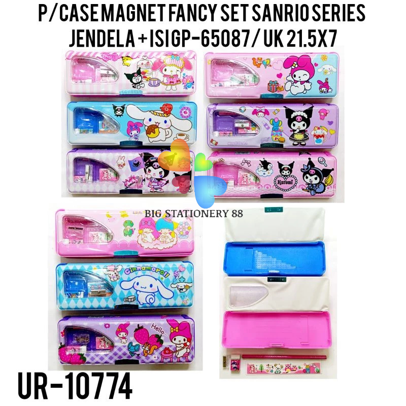 

Tempat Kotak Pensil Anak Magnet 2 Sisi Sanrio GP-65087