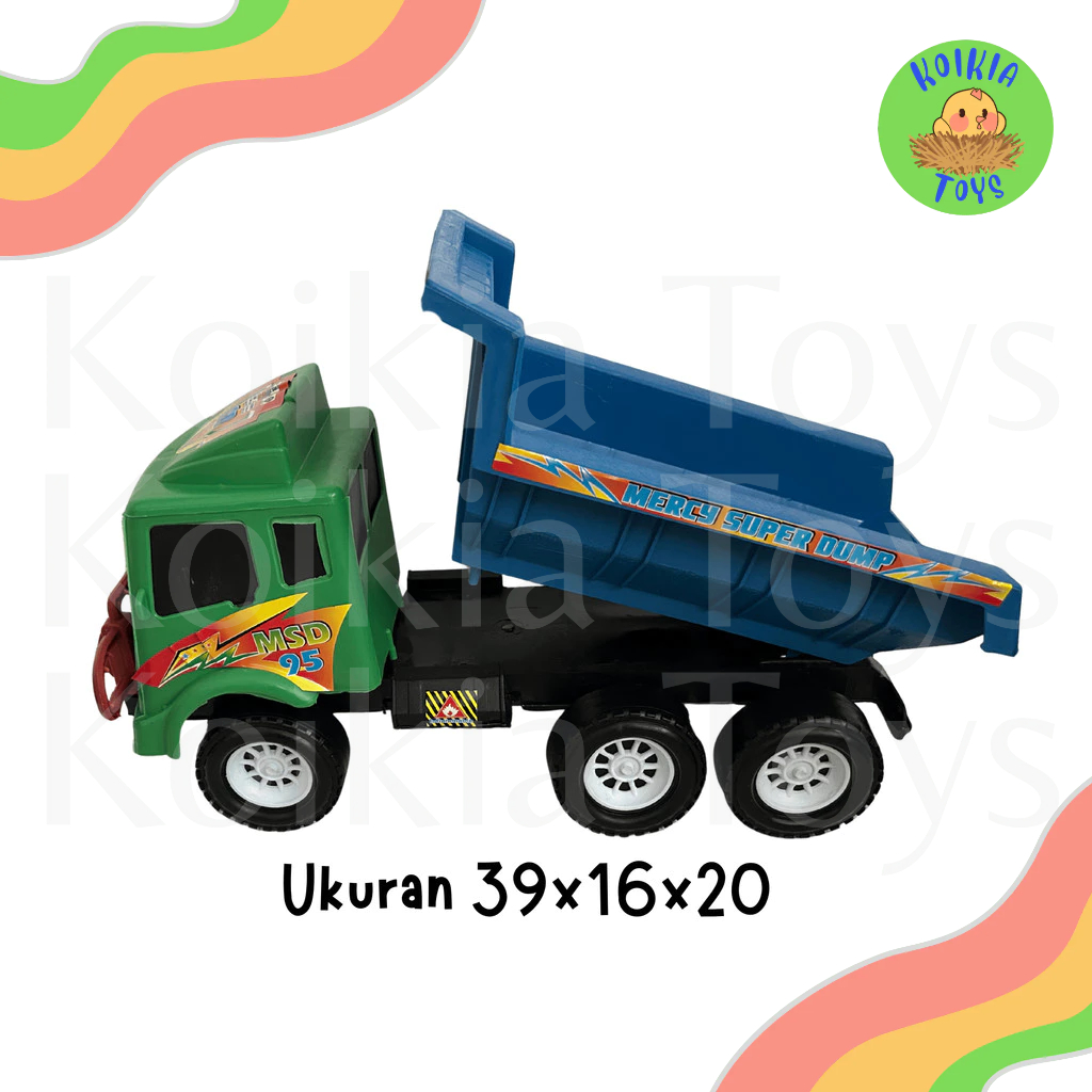 mainan anak dump truck pasir ukuran besar