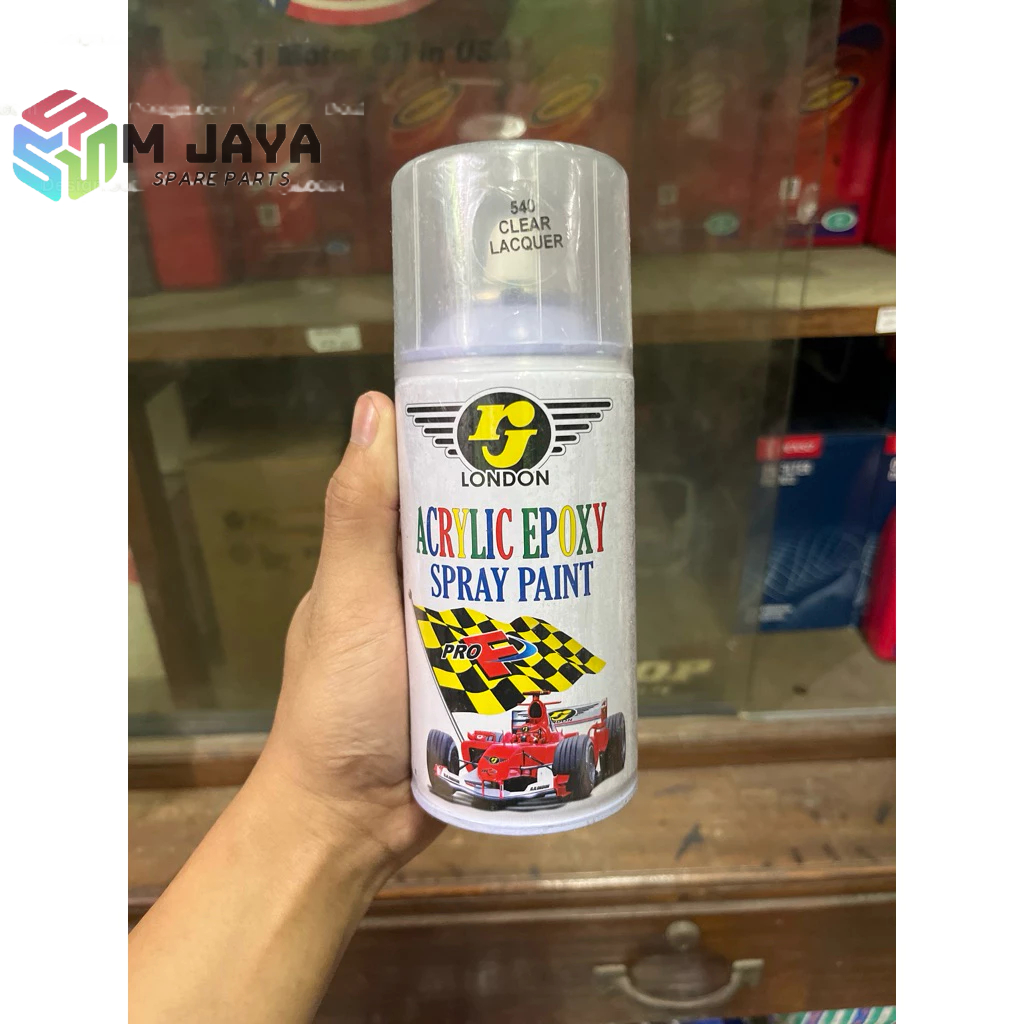 CAT SEMPROT CLEAR PENGKILAP RJ LONDON