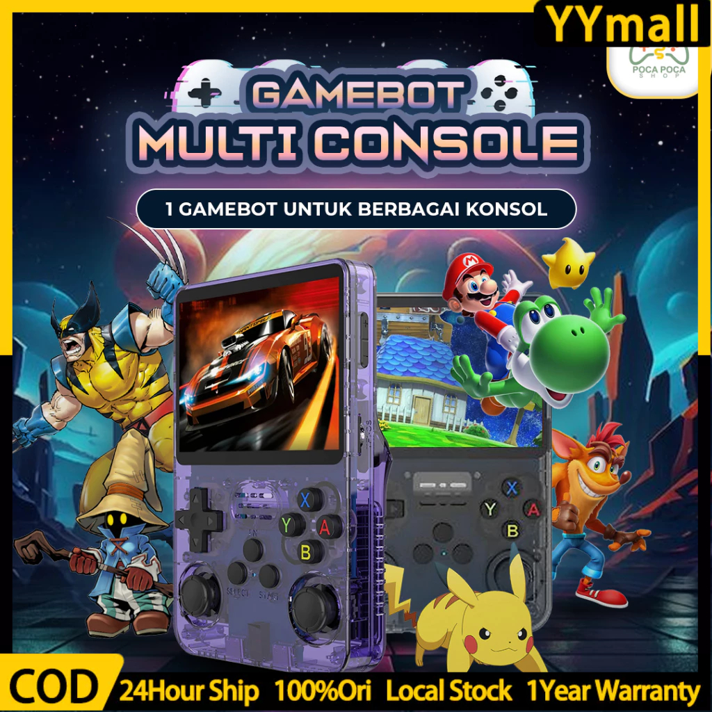 Retro Handheld R36S Multi Console Game 128GB Retro Game PSP Handheld Gamebot Multi Console Gameboy P