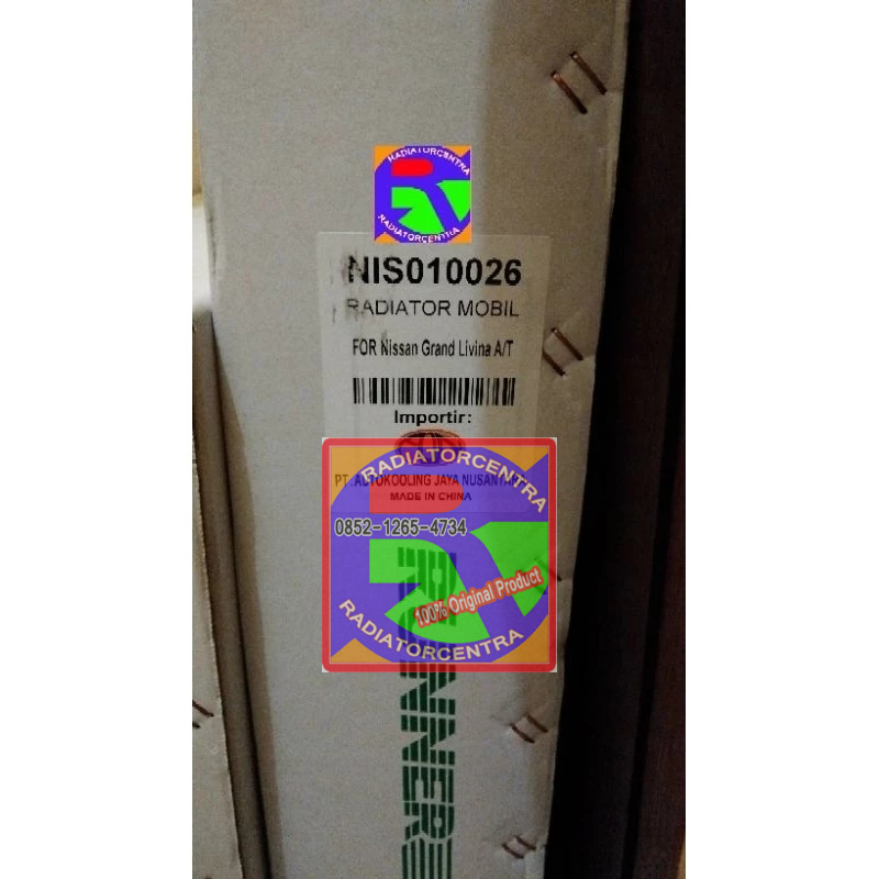 Radiator Nissan Grand Livina Automatic Transmisi (AT)