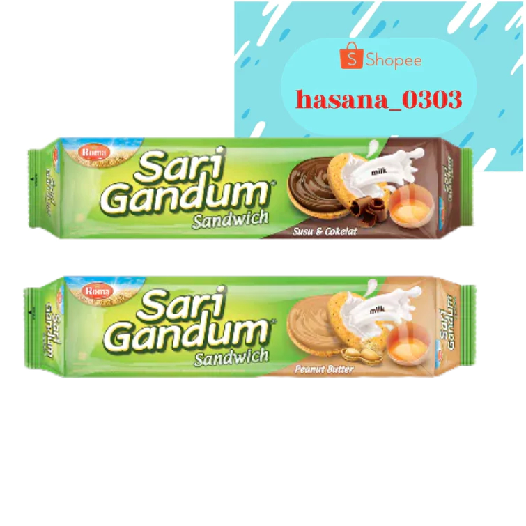 Sari Gandum Biskuit Sandwich 108 Gram