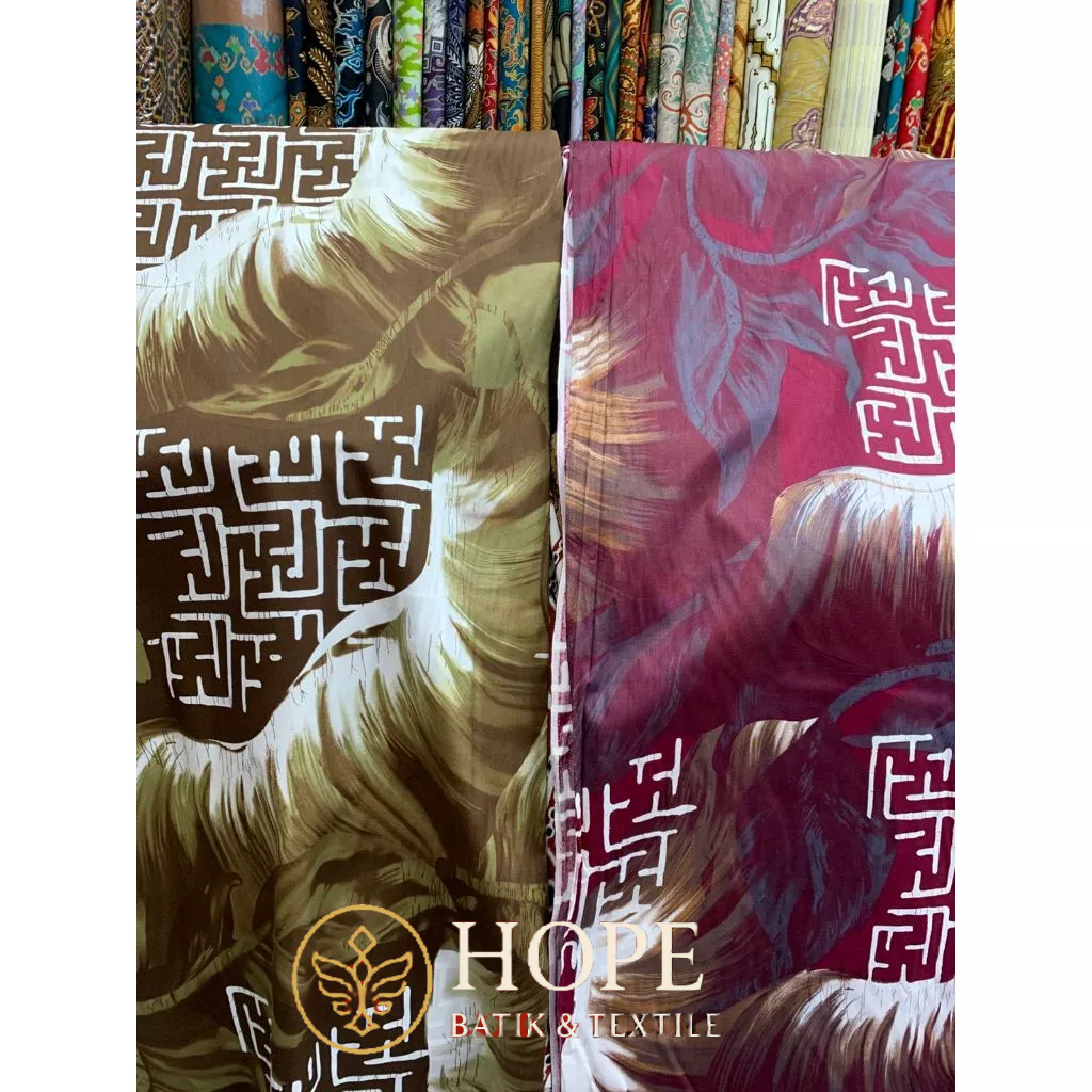 Kain Batik Printing Bahan Katun Premium Merk LARASATI Meteran/Grosir