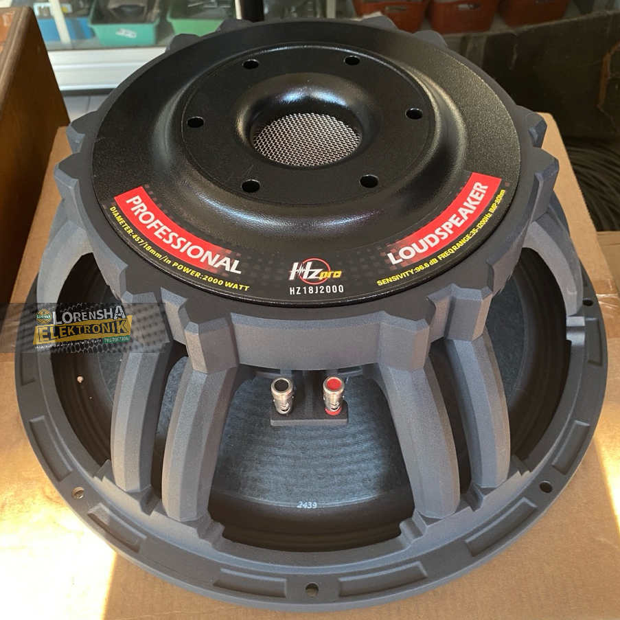 Speaker 18 Inch HZPRO 18J2000 2000Watt